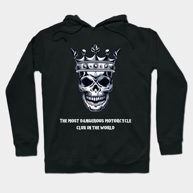 Motorcycle from hell to Angels Hoodie by hugoConAche